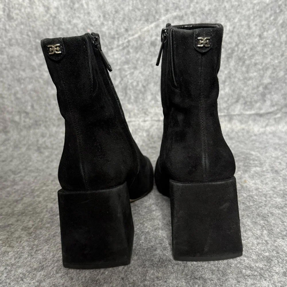 Sam Edelman‎ Black Suede Daruby Bootie- Sz 7M
